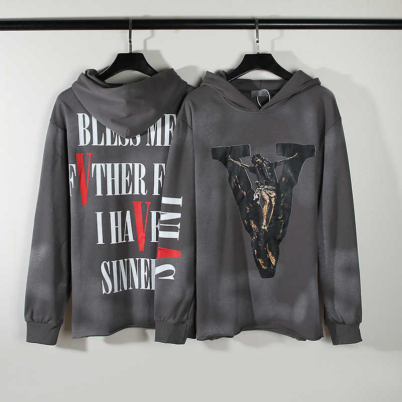 Men's Hoody Vlo One Fashion Designer Saint New Washed Vintage Letter Hoodie Hoodies Cotton Terry Pullover Friends Long Sleeve, Nostalgic grey
Men's Hoody Vlo One Fashion Designer Saint New Washed Vintage Letter Hoodie Hoodies Cotton Terry Pullover Friends Long Sleeve, Nostalgic grey