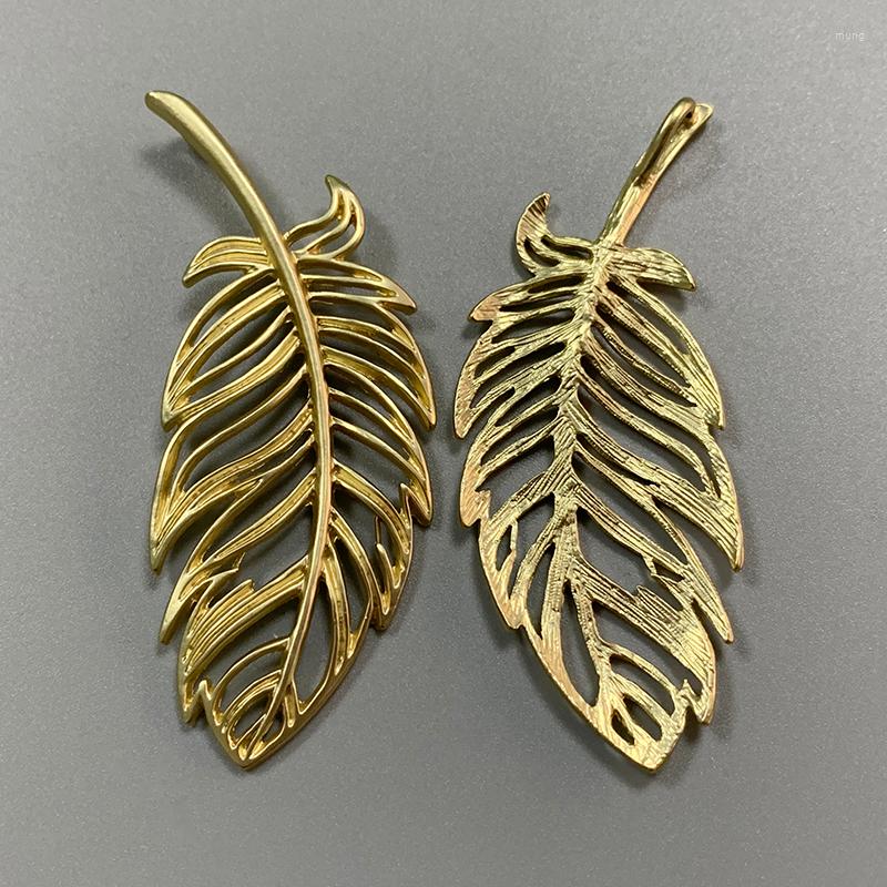 Pendant Necklaces 3pcs/Lot MaGold Color Feather Leaf Charms Pendants For DIY Necklace Jewelry Making Accessories
Pendant Necklaces 3pcs/Lot MaGold Color Feather Leaf Charms Pendants For DIY Necklace Jewelry Making Accessories