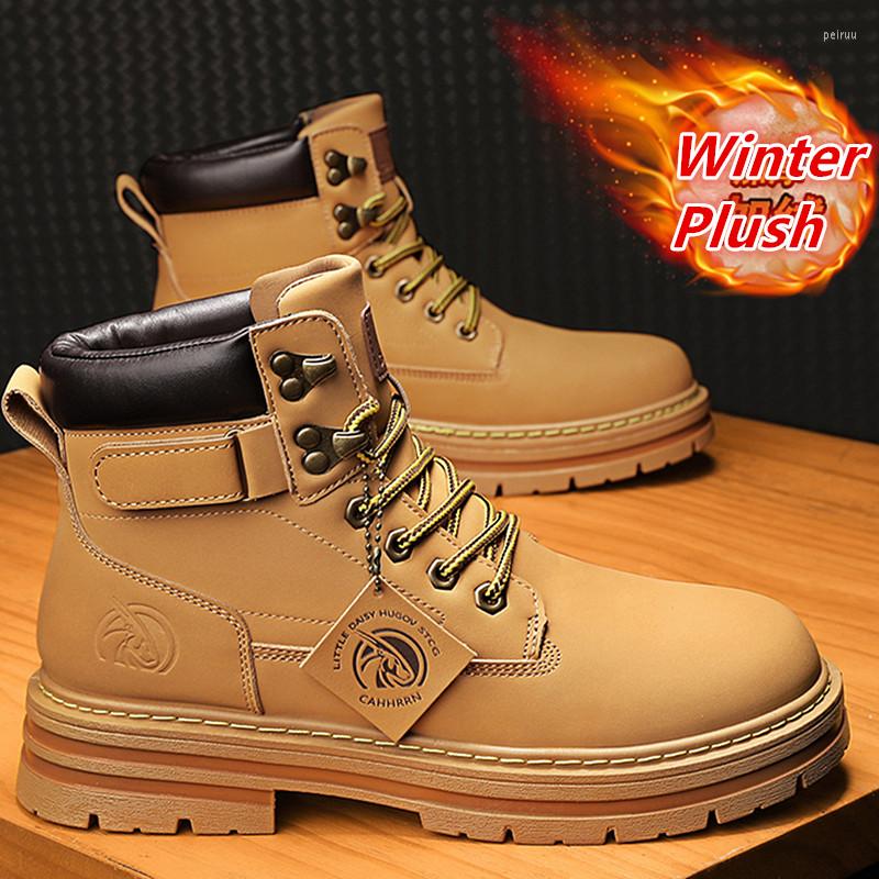 Boots Winter Men Leather Shoes For Plush Snow Keep Warm Platform Outdoor Military Sneakers Motorcycle Botines, M0228 xing se plush
Boots Winter Men Leather Shoes For Plush Snow Keep Warm Platform Outdoor Military Sneakers Motorcycle Botines, M0228 xing se plush