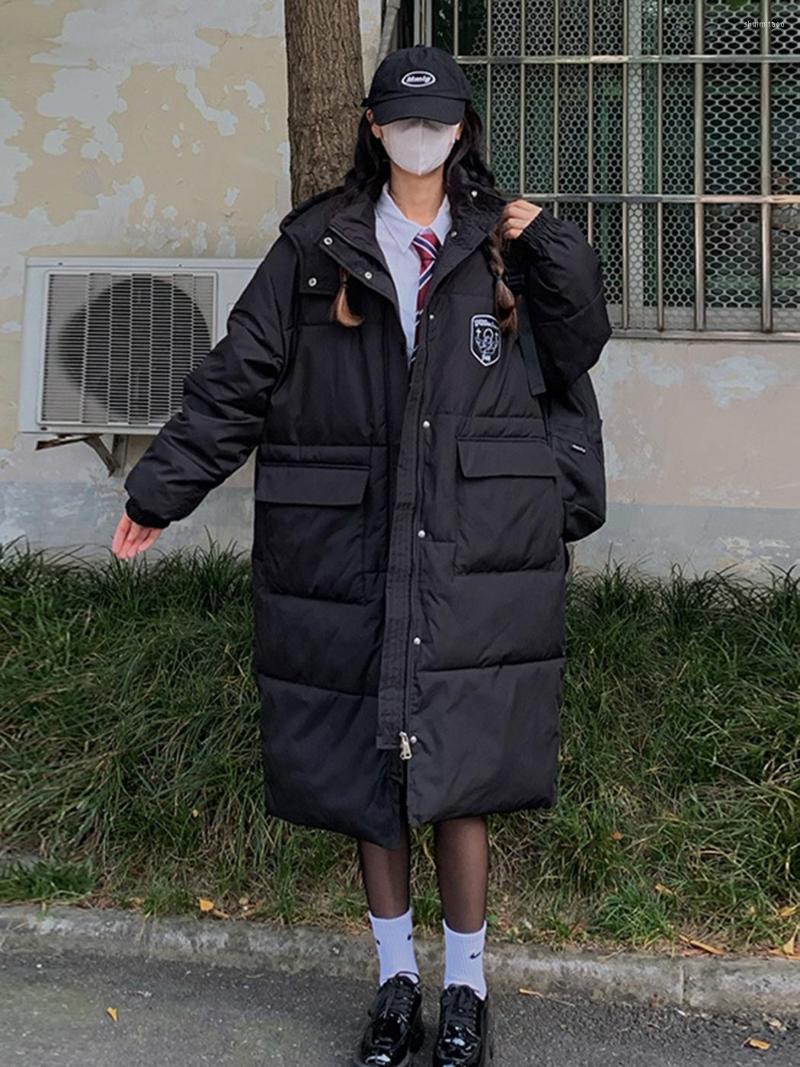 Women' Down 2022 Winter Long Warm Coat Women Fashion Padded Jacket Chic Solid Color Turtleneck Zipper Black Hooded Coats Parkas Female
Women' Down 2022 Winter Long Warm Coat Women Fashion Padded Jacket Chic Solid Color Turtleneck Zipper Black Hooded Coats Parkas Female