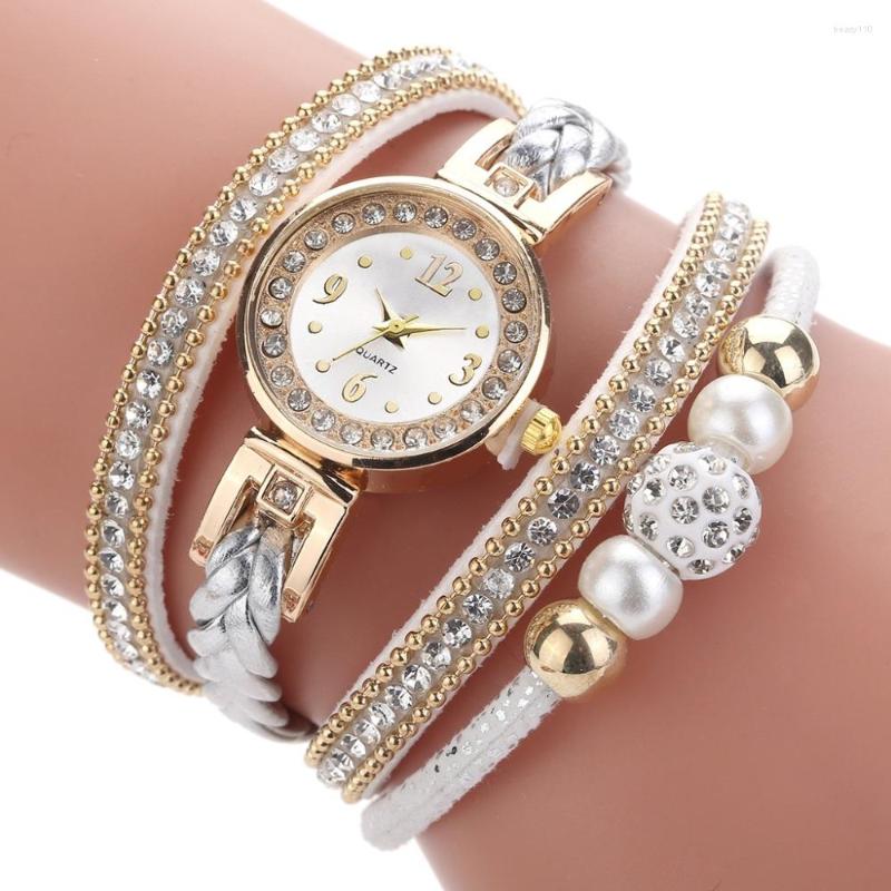 Wristwatches Drop Women Charm Bracelet Watch Luxury Rhinestone Casual Round Analog Quartz Wrist For Clock, White
Wristwatches Drop Women Charm Bracelet Watch Luxury Rhinestone Casual Round Analog Quartz Wrist For Clock, White