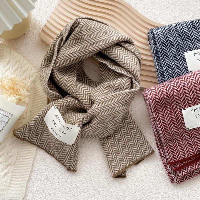Scarves Winter Warm Scarf Women Design Solid Color Knitting Thick Female Soft White Black Blue Ins Neckercheif Pashmina Shawl
Scarves Winter Warm Scarf Women Design Solid Color Knitting Thick Female Soft White Black Blue Ins Neckercheif Pashmina Shawl