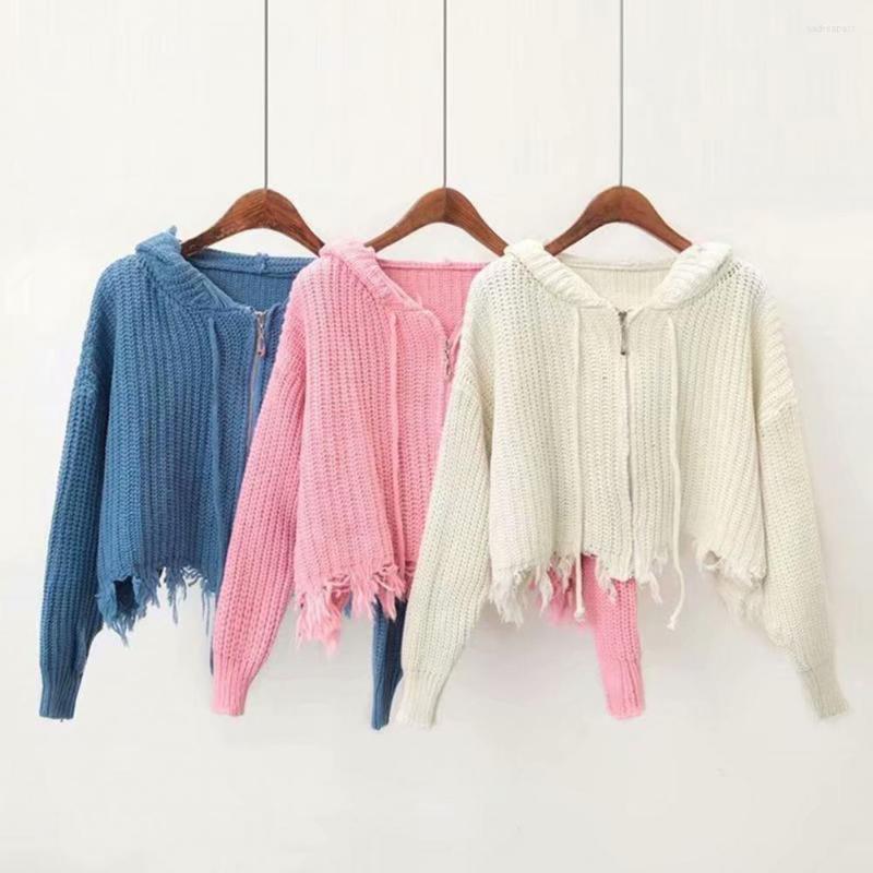 Women's Knits Stylish Women Coat Tassel Good Workmanship Anti-shrink Solid Color Long Sleeve Hooded Autumn Easy To Wash For Spring, Blue
Women's Knits Stylish Women Coat Tassel Good Workmanship Anti-shrink Solid Color Long Sleeve Hooded Autumn Easy To Wash For Spring, Blue