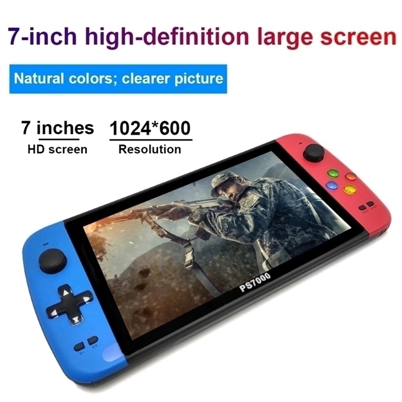 Portable Game Players PS7000 Video Console 7 Inch QuadCore HD LCD Screen 4000 s Retro Handheld Player 221107
Portable Game Players PS7000 Video Console 7 Inch QuadCore HD LCD Screen 4000 s Retro Handheld Player 221107