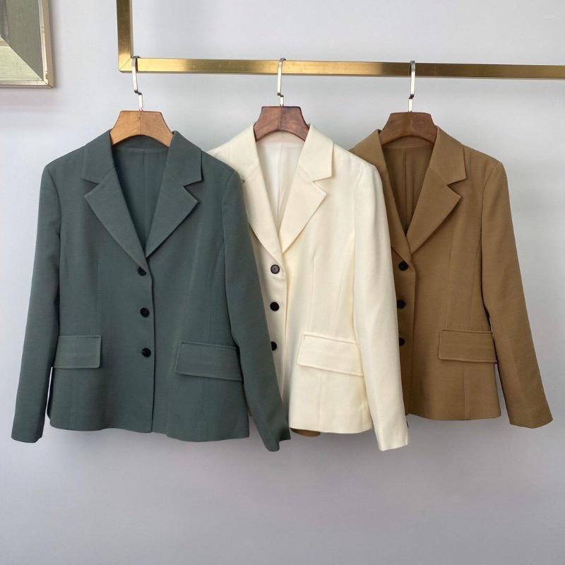 Women' Suits High Ladies 2023 Quality Fashion Long Sleeve Lapel Solid Color Silk Wool Suit 1210
Women' Suits High Ladies 2023 Quality Fashion Long Sleeve Lapel Solid Color Silk Wool Suit 1210