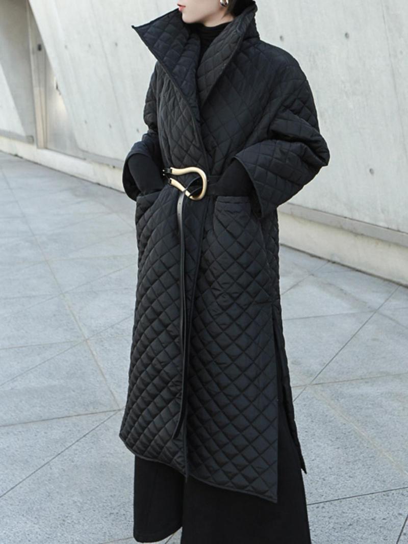 Women' Down 2022 Winter Streetwear Loose Coat Parkas Women Autumn Over-the-knee Fashion Side Slit Long Cotton Thickened Warm Jacket, Black
Women' Down 2022 Winter Streetwear Loose Coat Parkas Women Autumn Over-the-knee Fashion Side Slit Long Cotton Thickened Warm Jacket, Black