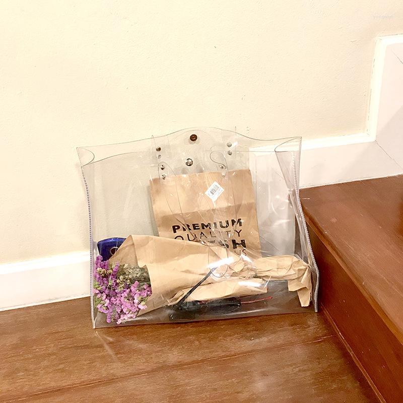 Evening Bags PVC Summer Beach Clear Jelly Tote Large Size Women Transparent Handbags For Shopping Chic Casual Shoulder Bag, Black
Evening Bags PVC Summer Beach Clear Jelly Tote Large Size Women Transparent Handbags For Shopping Chic Casual Shoulder Bag, Black
