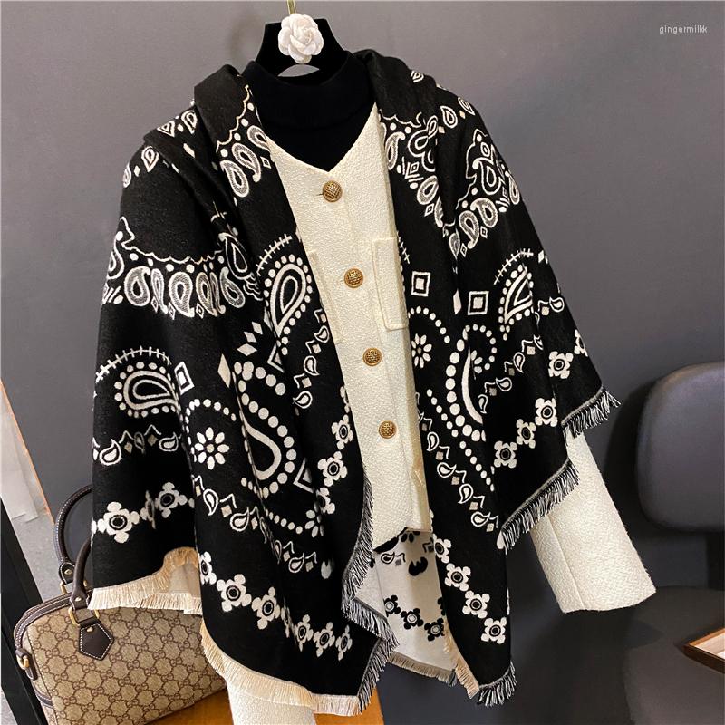 Scarves Fashion Paisley Winter Bufandas Scarf For Women Warm Cashmere Shawls And Wraps Double-side Print Thick Blanket Pashmina Poncho
Scarves Fashion Paisley Winter Bufandas Scarf For Women Warm Cashmere Shawls And Wraps Double-side Print Thick Blanket Pashmina Poncho
