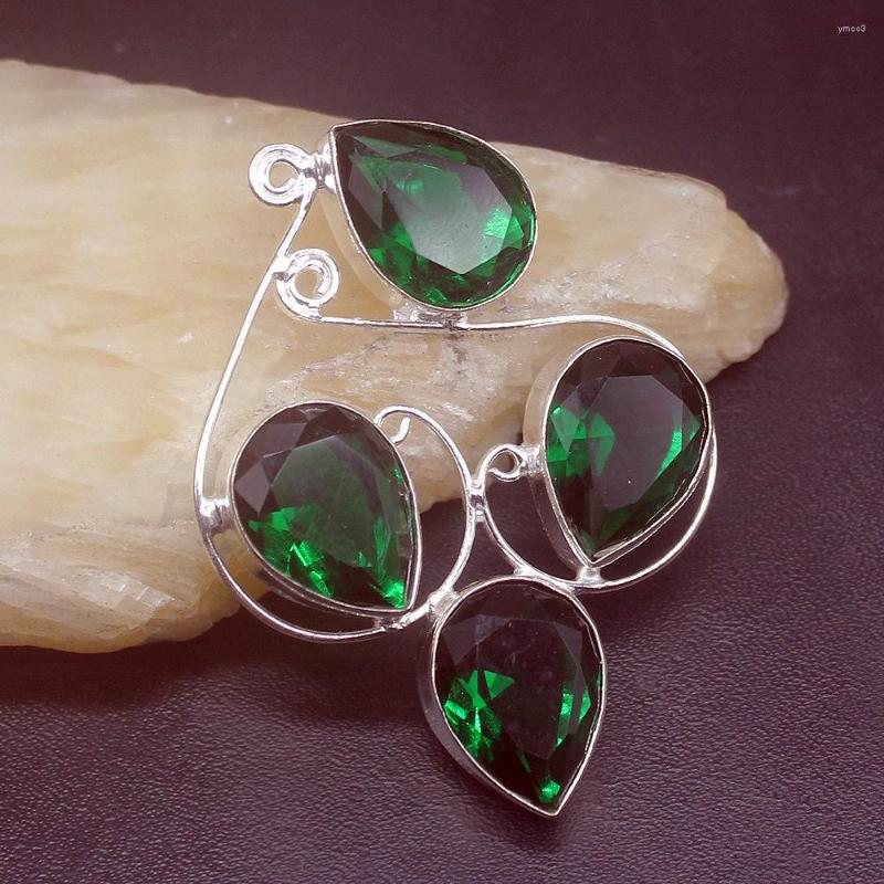 Pendant Necklaces Gemstonefactory Jewelry Big Promotion 925 Silver Dazzling Green Topaz Women Ladies Gifts Necklace 1344
Pendant Necklaces Gemstonefactory Jewelry Big Promotion 925 Silver Dazzling Green Topaz Women Ladies Gifts Necklace 1344