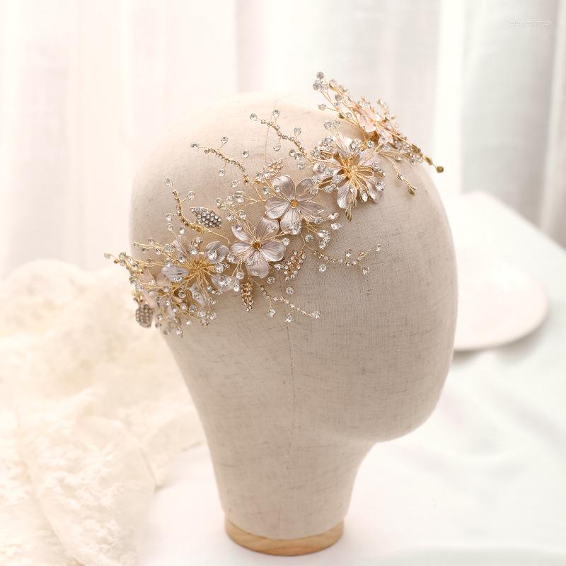 Headpieces MYFEIVO Bridal Jewelry Flower Headband Rhinestone Wedding Dress Accessories HQ1558
Headpieces MYFEIVO Bridal Jewelry Flower Headband Rhinestone Wedding Dress Accessories HQ1558