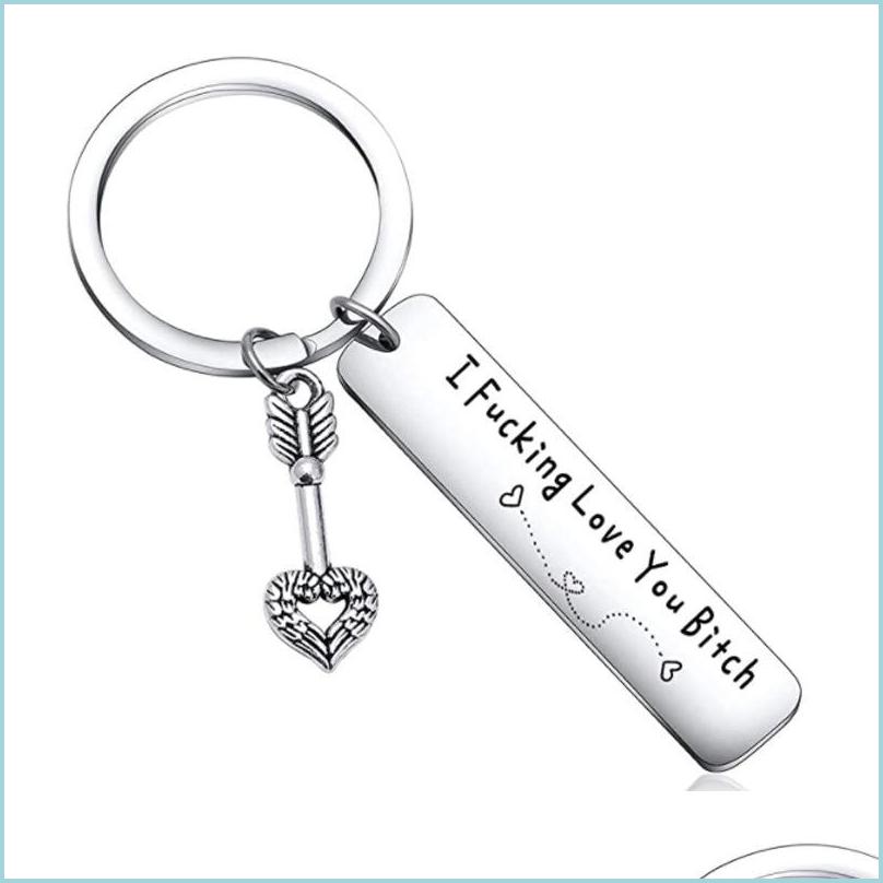 Key Rings I Love You Couple Stainless Steel Round Metal Letter Key Chain Rings For Men Women Car Keys Ring Pendant Friend Gift Whole Dh7H5
Key Rings I Love You Couple Stainless Steel Round Metal Letter Key Chain Rings For Men Women Car Keys Ring Pendant Friend Gift Whole Dh7H5
