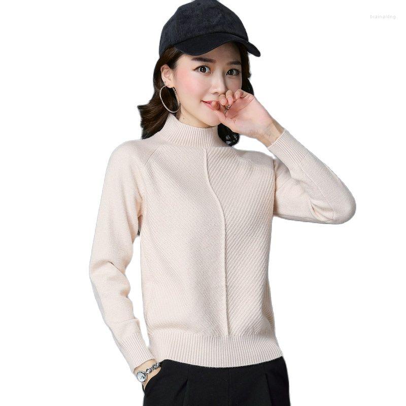 Women's Sweaters Half-necked Sweater Women's Hedging Short Paragraph Loose Wild Thick 2022 Autumn And Winter Wool Tide, Black
Women's Sweaters Half-necked Sweater Women's Hedging Short Paragraph Loose Wild Thick 2022 Autumn And Winter Wool Tide, Black