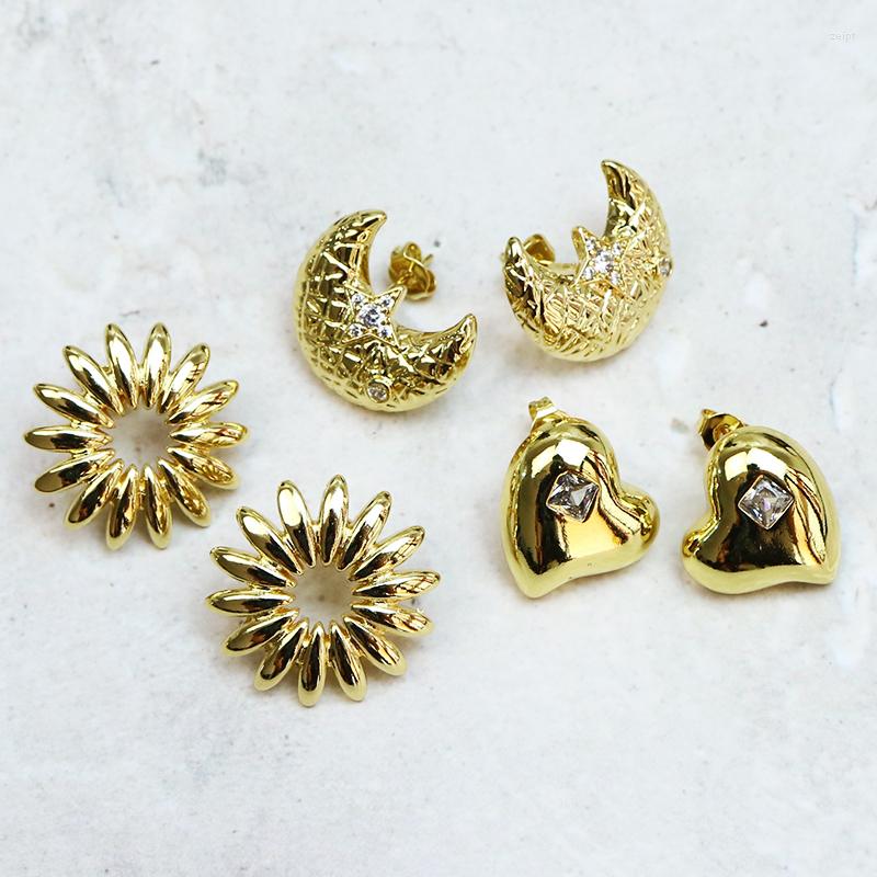 Stud Earrings 10 Pairs Punk Style Gold 18k Plated Fashion Jewelry 30170
Stud Earrings 10 Pairs Punk Style Gold 18k Plated Fashion Jewelry 30170