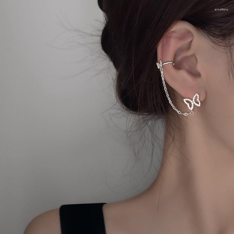 Backs Earrings A Girl' 1 PCS Crystal Butterfly Tassel Ear Cuff Women Clip No Piercing Fashion Jewelry Prevent Allergy
Backs Earrings A Girl' 1 PCS Crystal Butterfly Tassel Ear Cuff Women Clip No Piercing Fashion Jewelry Prevent Allergy