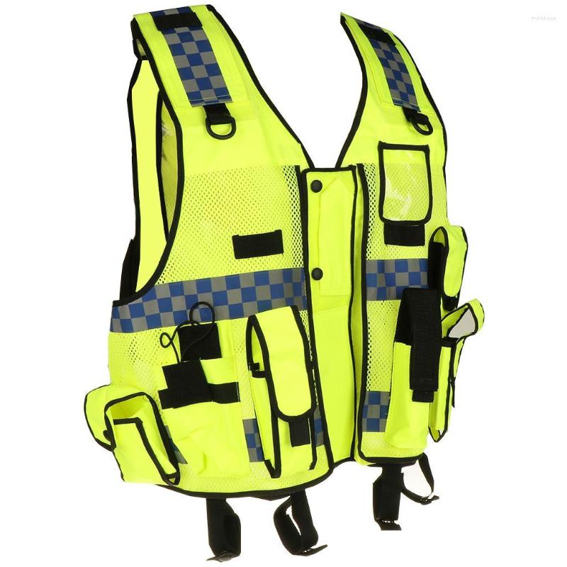 Motorcycle Apparel Reflective Safety Vest With Zipper Pocket For Running Cycling Traffic
Motorcycle Apparel Reflective Safety Vest With Zipper Pocket For Running Cycling Traffic