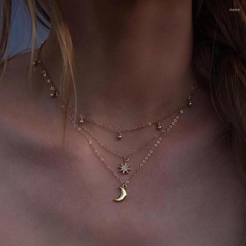 Choker 1 Pc Boho Jewelry Multi Layer Beads Necklace For Women Sexy Moon Fashion Pendant Vintage Collier Gifts
Choker 1 Pc Boho Jewelry Multi Layer Beads Necklace For Women Sexy Moon Fashion Pendant Vintage Collier Gifts