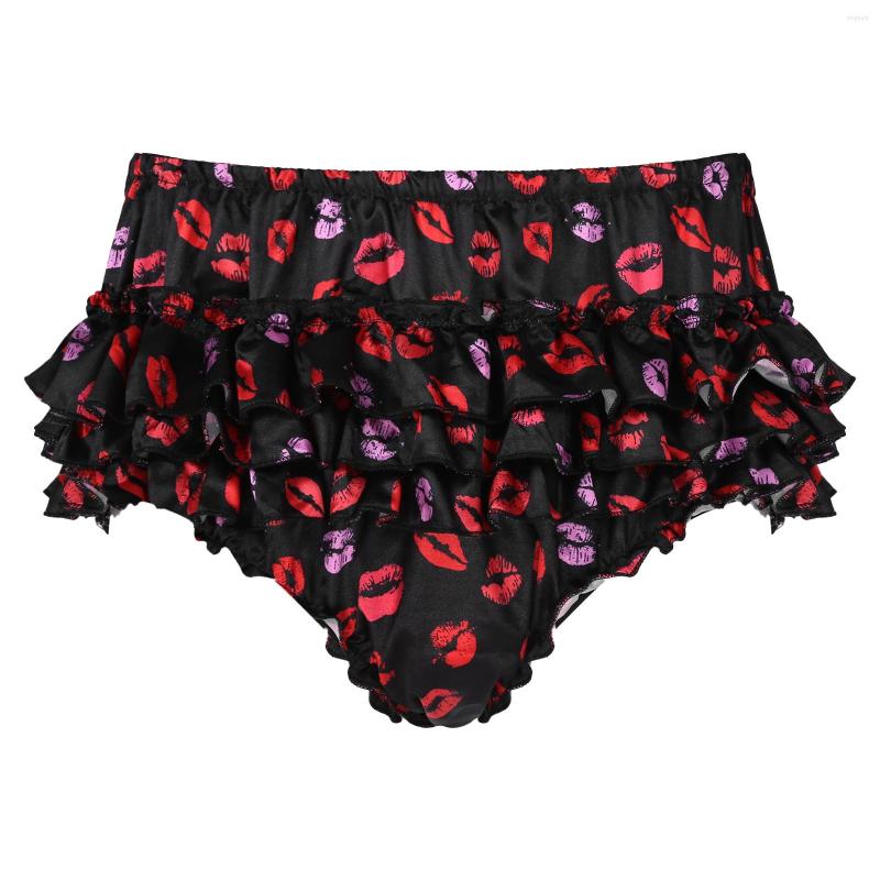 Underpants Men Sissy Gay Lingerie Soft Shiny Satin Ruffled Bloomer Tiered Skirted Panties Briefs Underwear Nightwear Sleepwear, Pink
Underpants Men Sissy Gay Lingerie Soft Shiny Satin Ruffled Bloomer Tiered Skirted Panties Briefs Underwear Nightwear Sleepwear, Pink