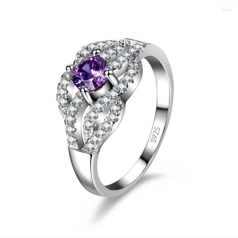 Wedding Rings Engagement Elegant 925 Sterling Silver Women Fashion Jewelry For Ladies Birthday Gift Claw Design
Wedding Rings Engagement Elegant 925 Sterling Silver Women Fashion Jewelry For Ladies Birthday Gift Claw Design
