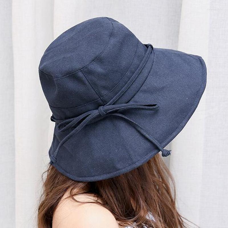Berets Fashion Women Floppy Cotton Sun Hat With Bow Wide Large Brim Cap Summer Beach Foldable Anti-Ultraviolet Hats
Berets Fashion Women Floppy Cotton Sun Hat With Bow Wide Large Brim Cap Summer Beach Foldable Anti-Ultraviolet Hats