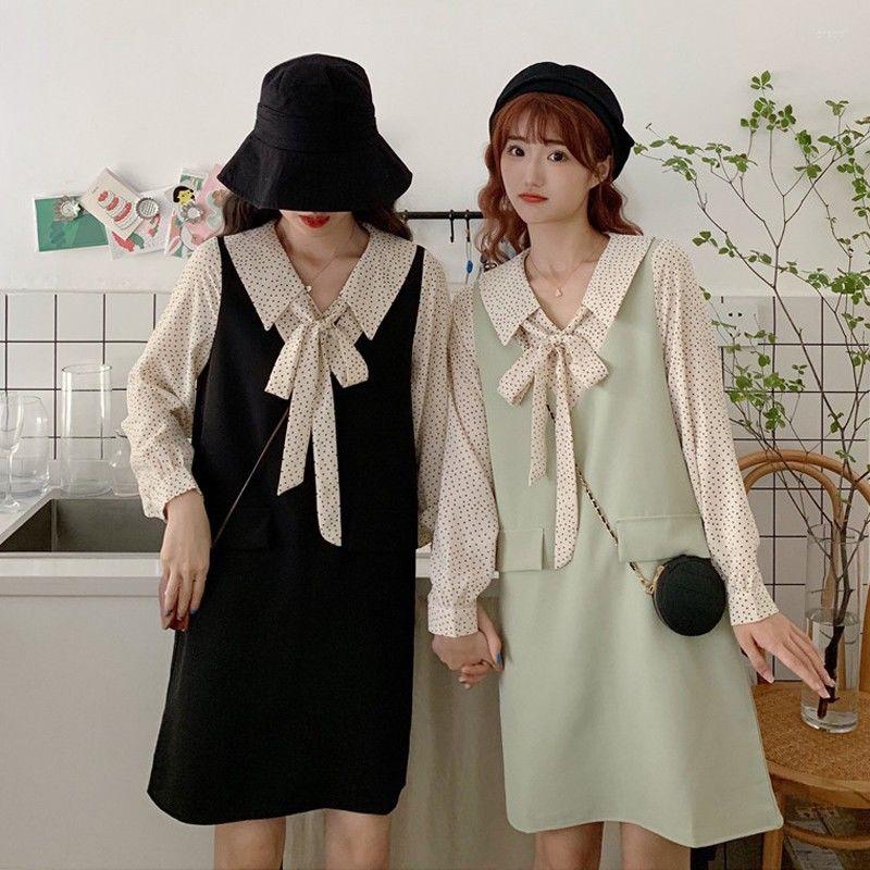Casual Dresses Women Fall Lapels Bow Long Sleeve Dress Skirt Vestido De Mujer Femme Robe, Black
Casual Dresses Women Fall Lapels Bow Long Sleeve Dress Skirt Vestido De Mujer Femme Robe, Black