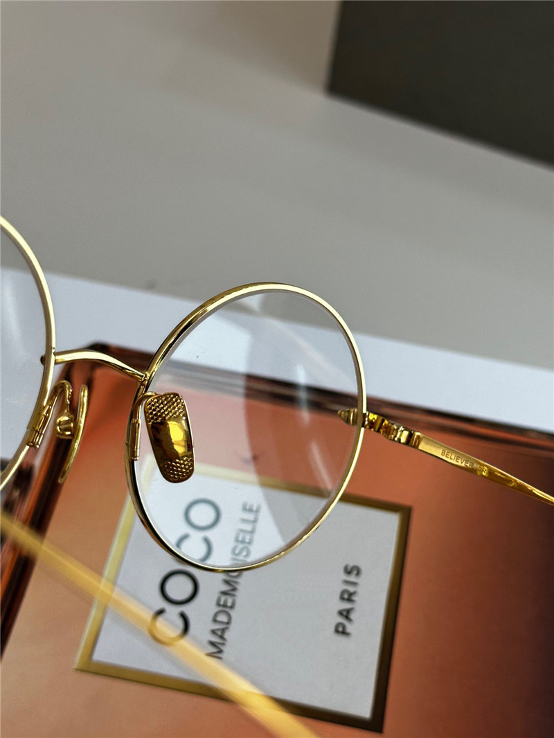New fashion design round frame optical glasses Believer vintage simple and versatile style transparent lens eyewear
