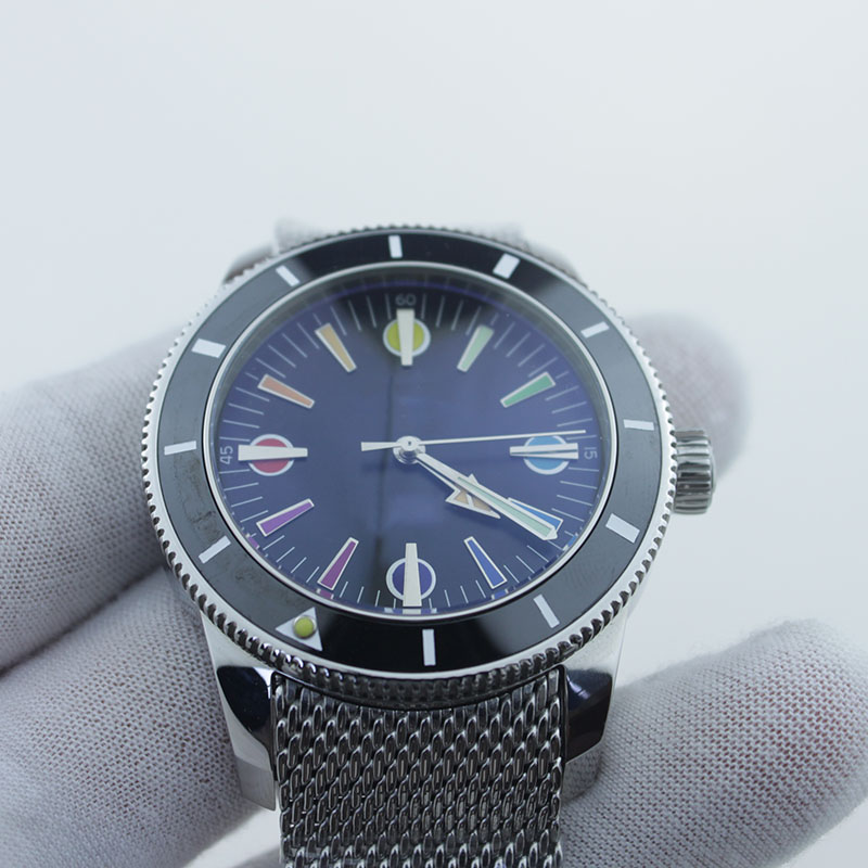 Fashion casual men's watches mechanical watch steel belt automatic watch waterproof, Multi-color
Fashion casual men's watches mechanical watch steel belt automatic watch waterproof, Multi-color