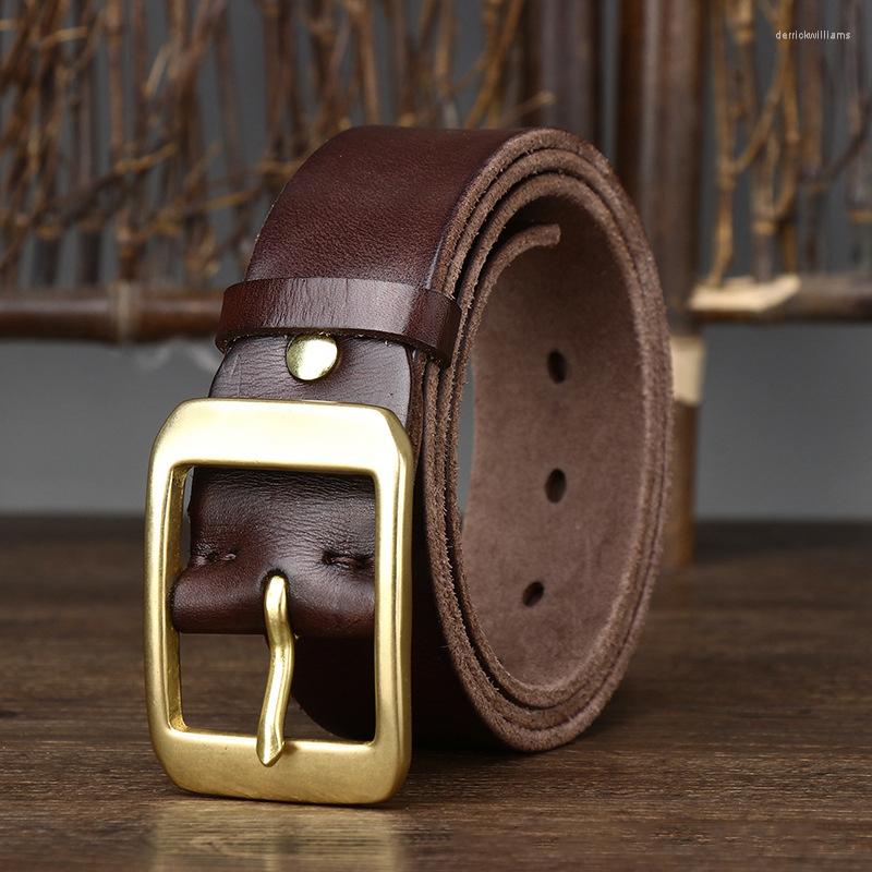 Belts Fashion Men's Leather Belt Copper Buckle Retro Handmade Luxury Genuine Jeans Wide Gift, Black
Belts Fashion Men's Leather Belt Copper Buckle Retro Handmade Luxury Genuine Jeans Wide Gift, Black