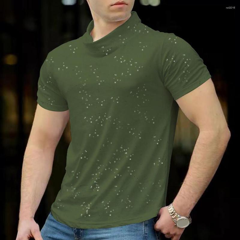 Men's Casual Shirts Clothes Great Close-fitting Men Top Breathable T-shirt Pile Collar For Work, Blue
Men's Casual Shirts Clothes Great Close-fitting Men Top Breathable T-shirt Pile Collar For Work, Blue