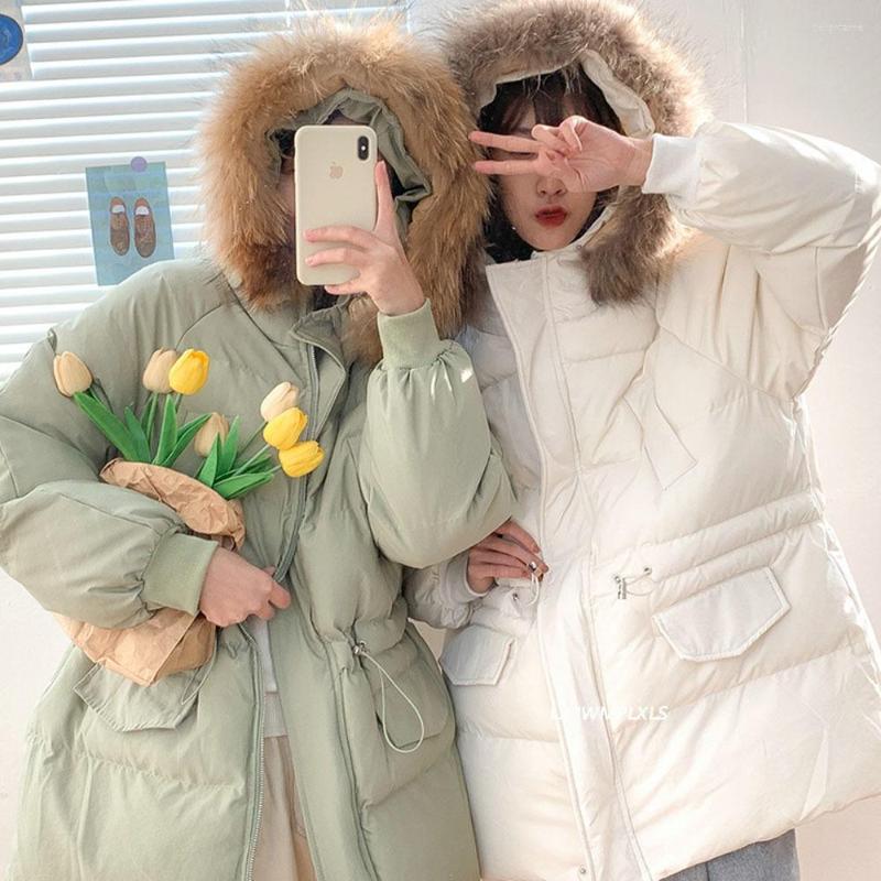 Women's Down 2022 Parkas Women Winter Thick Cotton Warm Jacket Coat Female Outwear Hooded Real Fur Collar Hood Coats, Blue
Women's Down 2022 Parkas Women Winter Thick Cotton Warm Jacket Coat Female Outwear Hooded Real Fur Collar Hood Coats, Blue