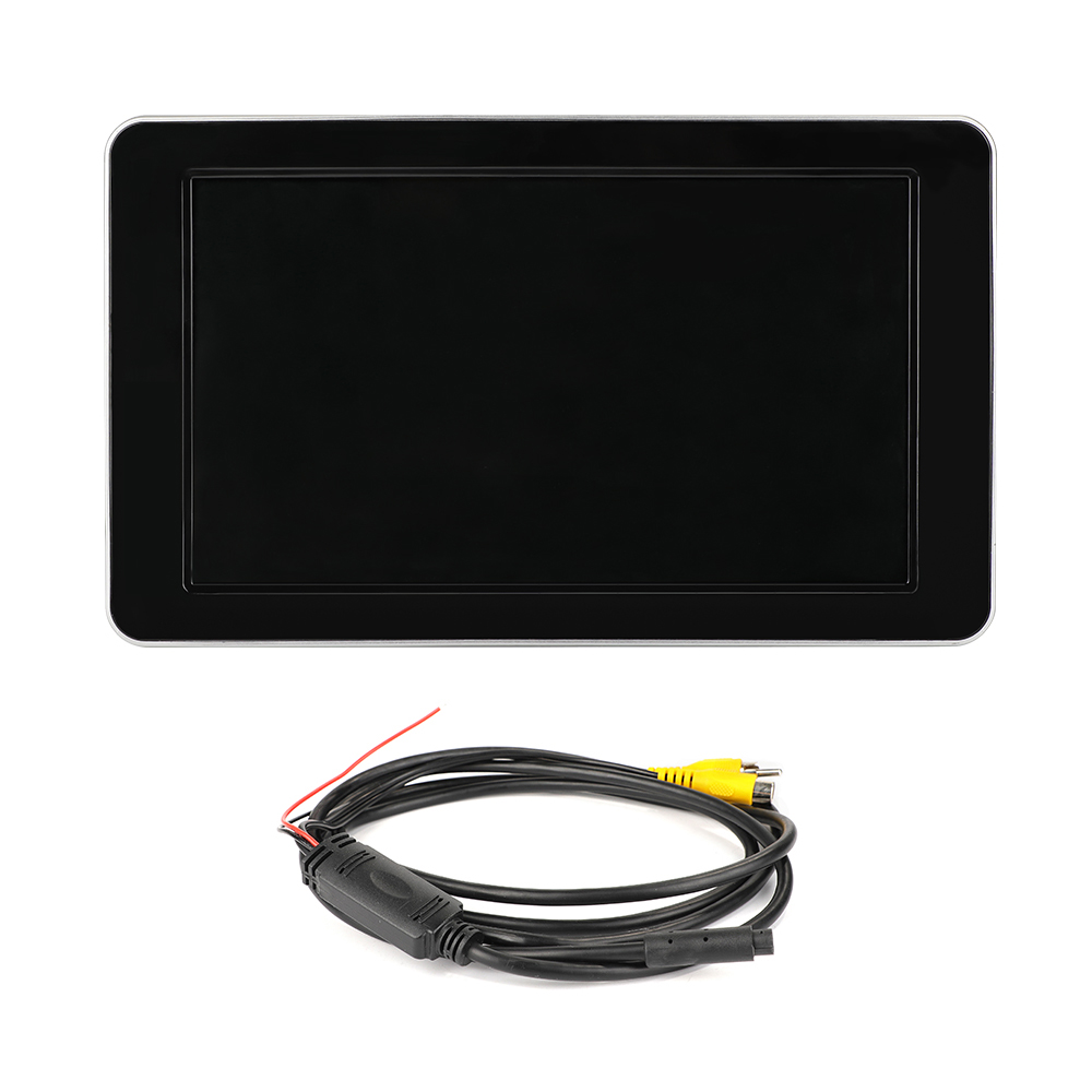 10.1 Inch Car Video TFT Color LCD Headrest Monitors 1024x600 HD Input Radio AV Monitor for Car Multimedia Audio MP5 Player