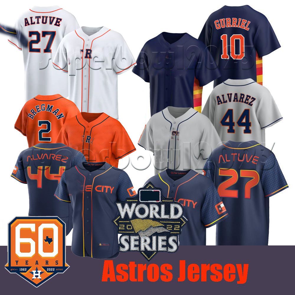 CUSTOM Houston 27 Jose Altuve Astros Baseball Jerseys 2022 World Series Alex Bregman Yordan Alvarez Kyle Tucker Aledmys Diaz Yuli Gurriel Cr, Women navy
CUSTOM Houston 27 Jose Altuve Astros Baseball Jerseys 2022 World Series Alex Bregman Yordan Alvarez Kyle Tucker Aledmys Diaz Yuli Gurriel Cr, Women navy