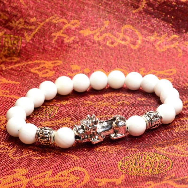 Strand Feng Shui Tibetan Buddha Natural Shell Stone Beads Bracelet Men Women Unisex Wristband Pixiu Wealth And Good Luck White
Strand Feng Shui Tibetan Buddha Natural Shell Stone Beads Bracelet Men Women Unisex Wristband Pixiu Wealth And Good Luck White