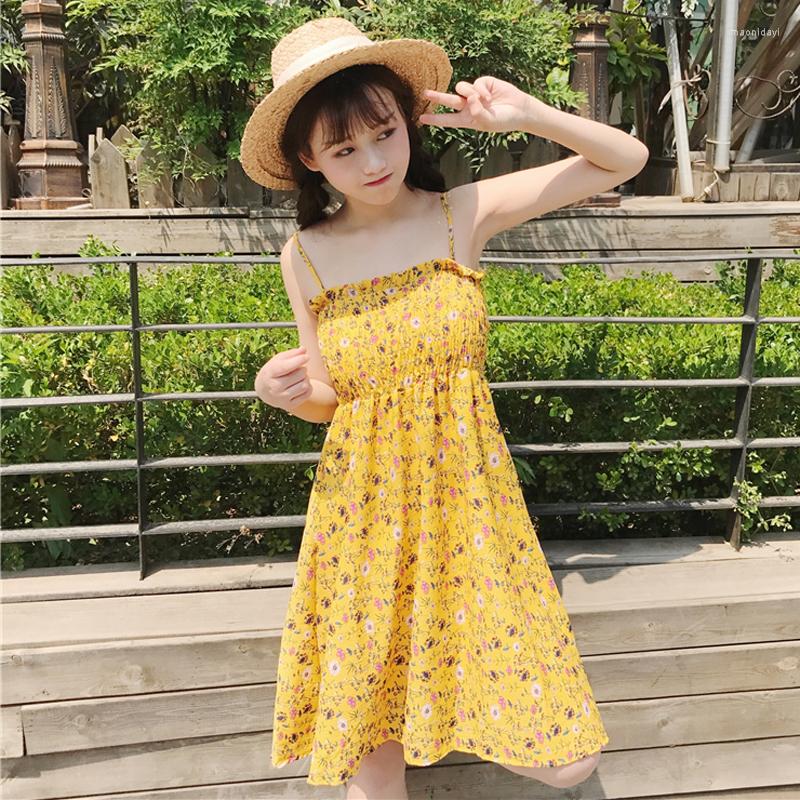Casual Dresses Spring And Summer Women's 2022 Korean Version Of The Sweet High-waist Chiffon Floral Dress Sleeveless Student, Blue
Casual Dresses Spring And Summer Women's 2022 Korean Version Of The Sweet High-waist Chiffon Floral Dress Sleeveless Student, Blue
