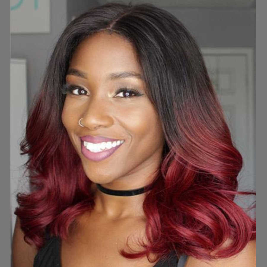 Hair Lace Wigs Wig 1bt Wine Red Gradient Long Curly Hair Big Wave Chemical Fiber Headgear
Hair Lace Wigs Wig 1bt Wine Red Gradient Long Curly Hair Big Wave Chemical Fiber Headgear