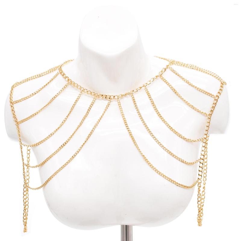 Choker Punk Sexy Gold Metal Tassel Collar Shoulder Necklace For Women Geometric Multilayers Necklaces Party Fashion Jewelry Gift
Choker Punk Sexy Gold Metal Tassel Collar Shoulder Necklace For Women Geometric Multilayers Necklaces Party Fashion Jewelry Gift