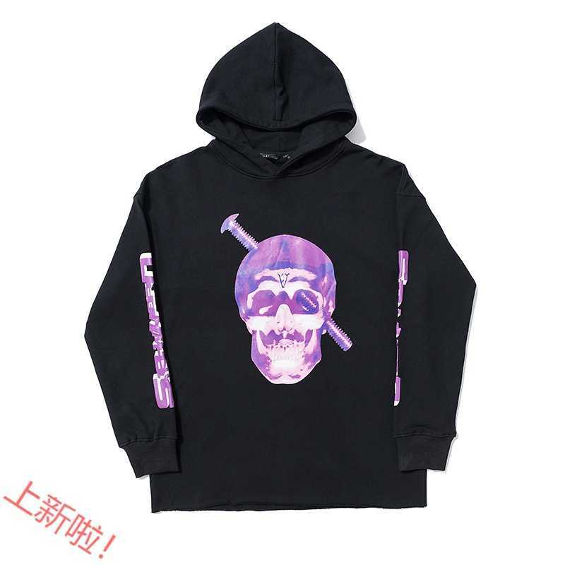 Men' Hoody Vlo One Fashion Designer Winter Hip Hop Skull Screw Print Loose Hooded Pullover Men Sweater Hoodies Cotton Terry, Black
Men' Hoody Vlo One Fashion Designer Winter Hip Hop Skull Screw Print Loose Hooded Pullover Men Sweater Hoodies Cotton Terry, Black