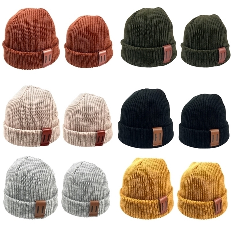 Caps Hats BeanieSkull Caps Baby Knit Hat for Boys Girls Autumn Winter Warm Kids Beanie Adult Children ParentChild Hats born Cap with Leather Label 221107, Yellow
Caps Hats BeanieSkull Caps Baby Knit Hat for Boys Girls Autumn Winter Warm Kids Beanie Adult Children ParentChild Hats born Cap with Leather Label 221107, Yellow