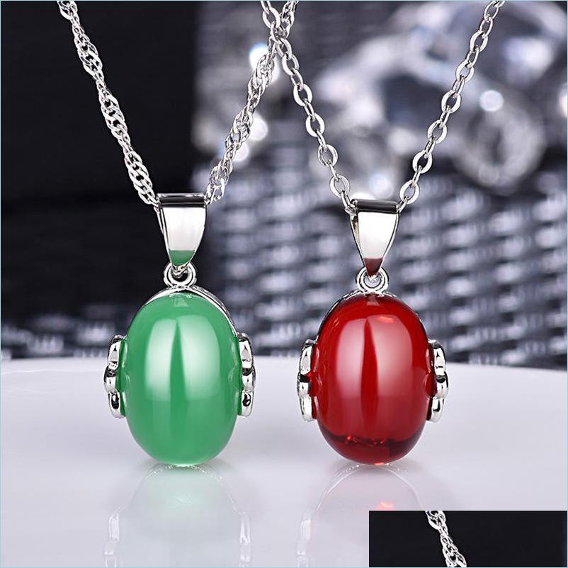 Pendant Necklaces Green Jade Sier Pendant Fashion Vintage Agate Necklace Natural Gemstone Jewelry Clothes Accession Drop Delivery Ne Dhfwg
Pendant Necklaces Green Jade Sier Pendant Fashion Vintage Agate Necklace Natural Gemstone Jewelry Clothes Accession Drop Delivery Ne Dhfwg