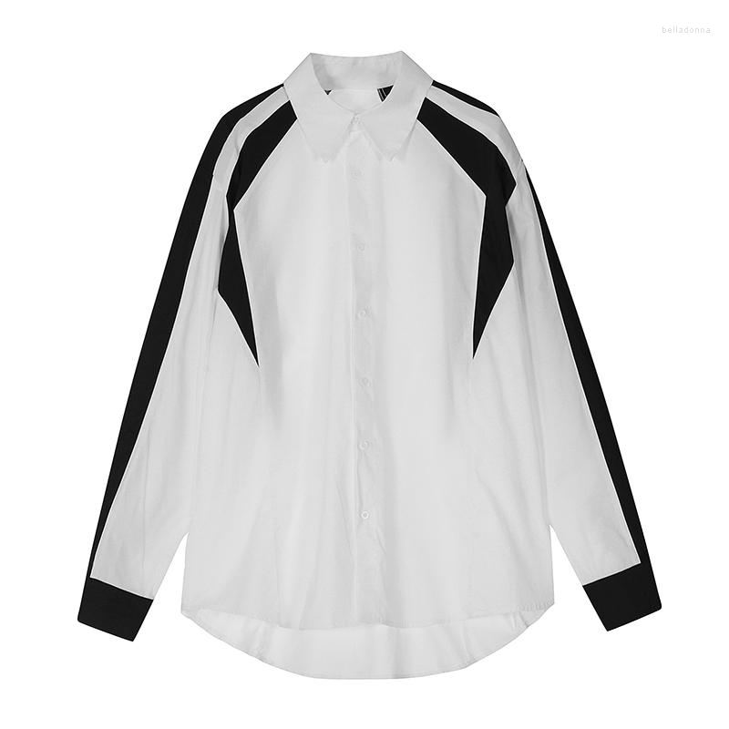 Men's Casual Shirts S-6XL 2022 Men Women's Clothing Show Original Niche Black And White Stitching Long Sleeve Shirt Plus Size Stage
Men's Casual Shirts S-6XL 2022 Men Women's Clothing Show Original Niche Black And White Stitching Long Sleeve Shirt Plus Size Stage