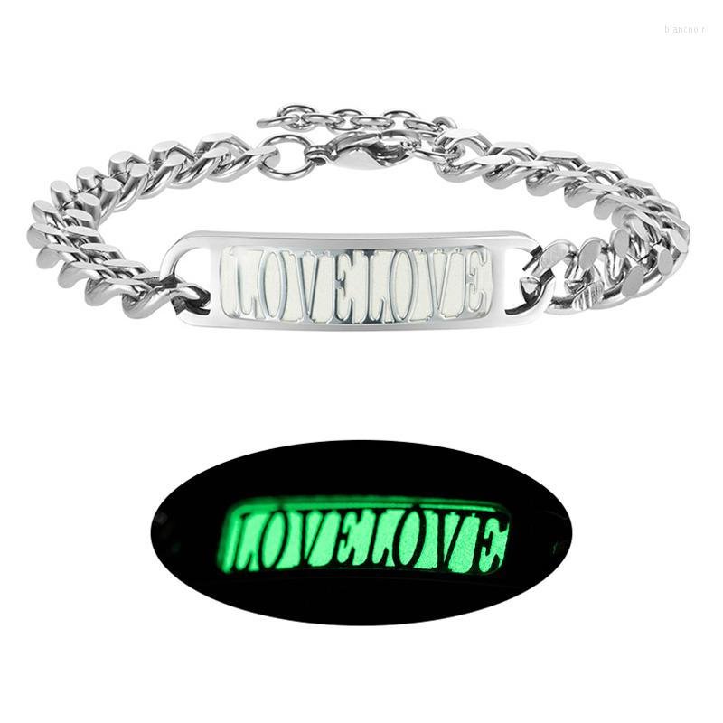 Link Bracelets 9 Style Luminous Skull/Dragon Titanium Steel Bracelet Classic Punk Jewelry Men Women Creative Fluorescent Gifts
Link Bracelets 9 Style Luminous Skull/Dragon Titanium Steel Bracelet Classic Punk Jewelry Men Women Creative Fluorescent Gifts