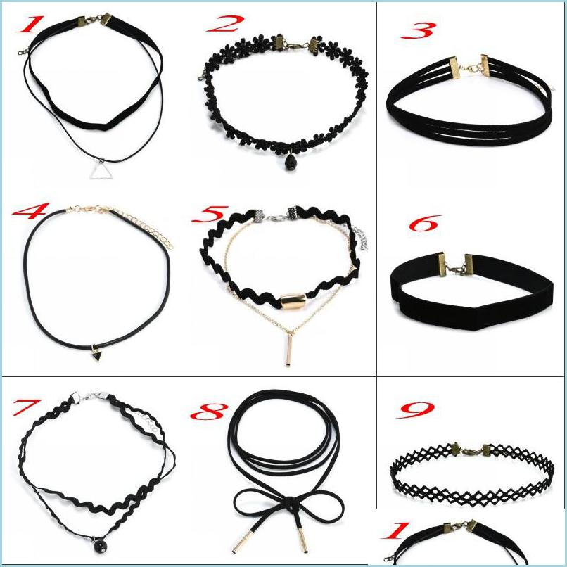 Chokers Fashion Gothic Double Neck Chain Suit Lace Choker Korean Veet Necklace Jewelry Small Gift To Send Girls Drop Delivery Neckla Dhpxp
Chokers Fashion Gothic Double Neck Chain Suit Lace Choker Korean Veet Necklace Jewelry Small Gift To Send Girls Drop Delivery Neckla Dhpxp