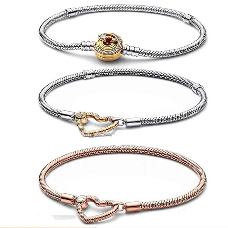 Charm Fit Pandora S925 Silver Galaxy River Phase Chain Snake Chain Heart Bracelets Beads wholesale
Charm Fit Pandora S925 Silver Galaxy River Phase Chain Snake Chain Heart Bracelets Beads wholesale