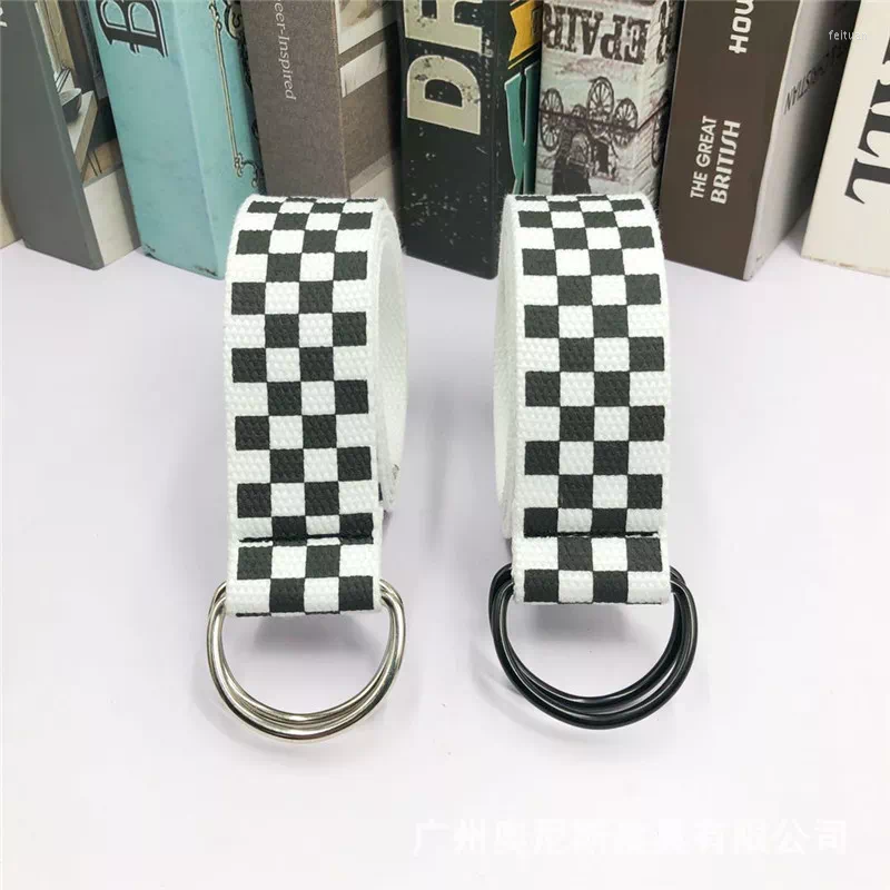 Belts Fashion Punk Checkered Belt Waistband Long Black And White Plaid Checkerboard Couple Canvas Women Be
Belts Fashion Punk Checkered Belt Waistband Long Black And White Plaid Checkerboard Couple Canvas Women Be