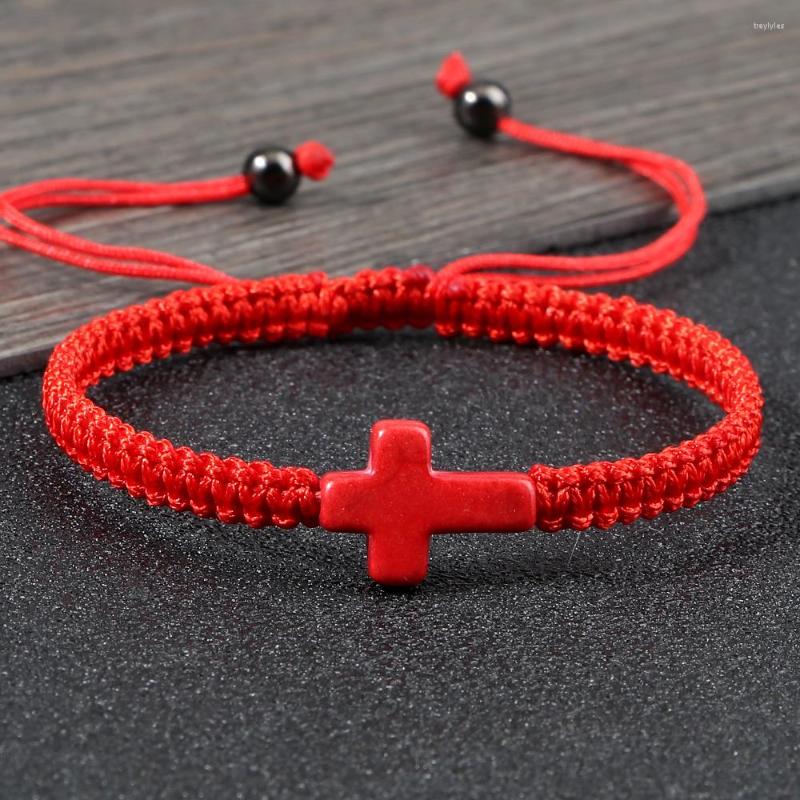 Strand Prayer Cross Braided Bracelet Women Men Red Nylon Thread Couple Bracelets Adjustable Yoga Healing Bangle Chain Jewelry Gift
Strand Prayer Cross Braided Bracelet Women Men Red Nylon Thread Couple Bracelets Adjustable Yoga Healing Bangle Chain Jewelry Gift