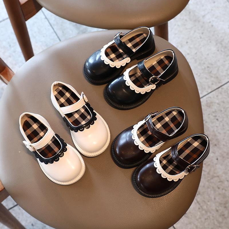 Flat Shoes Spring Autumn Girls Ruffles Mary Janes Kids Platform Leather Children Lace Princess Shoe Toddlers Black 1-14y, Brown
Flat Shoes Spring Autumn Girls Ruffles Mary Janes Kids Platform Leather Children Lace Princess Shoe Toddlers Black 1-14y, Brown