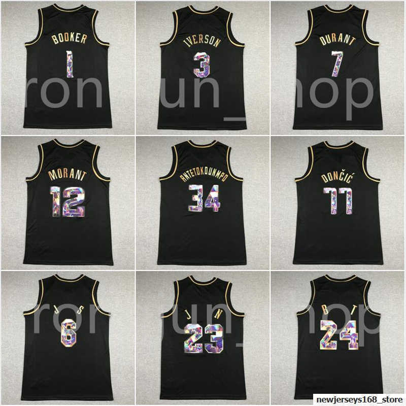 Jersey 2022 Top Quality Stitched Black Basketball Ja Morant Kevin Durant Giannis Antetokounmpo Devin Booker Luka Doncic Iverson Men''nba''jerseys, Picture 4
Jersey 2022 Top Quality Stitched Black Basketball Ja Morant Kevin Durant Giannis Antetokounmpo Devin Booker Luka Doncic Iverson Men''nba''jerseys, Picture 4