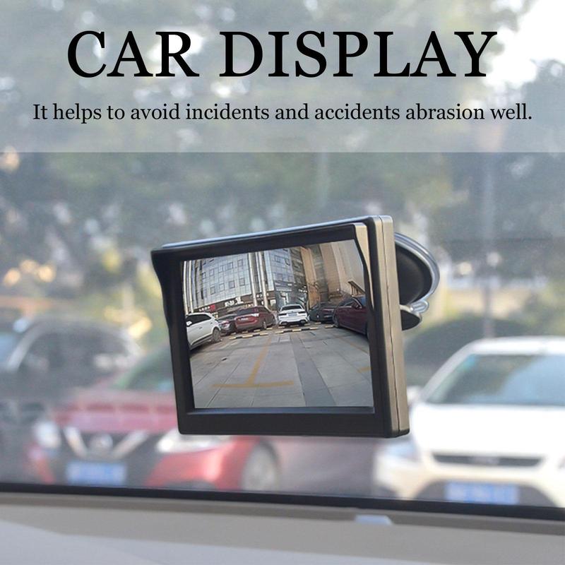 4.3 Inch Car Monitor TFT LCD HD Digital 800x480 Screen 2 Way Video Input Colorful For Reverse Rear View Camera DVD VCD R6K4