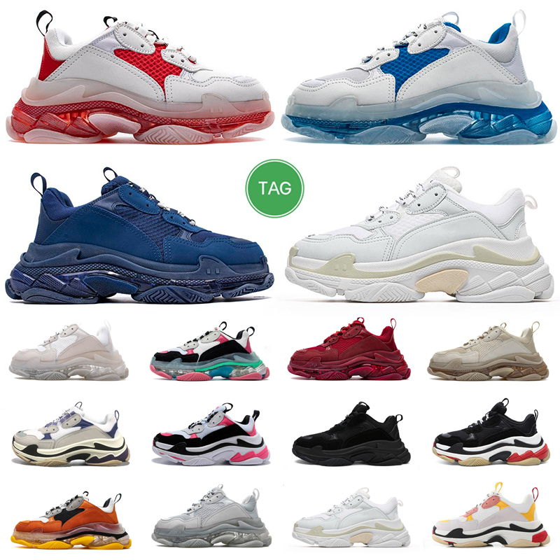 Fashion shoe Triple S sneaker Women Shoes grey white black green red Sneakers for Men Spring chaussures Navy Blue Casual Daddy Shoes size 36-45, #3
Fashion shoe Triple S sneaker Women Shoes grey white black green red Sneakers for Men Spring chaussures Navy Blue Casual Daddy Shoes size 36-45, #3