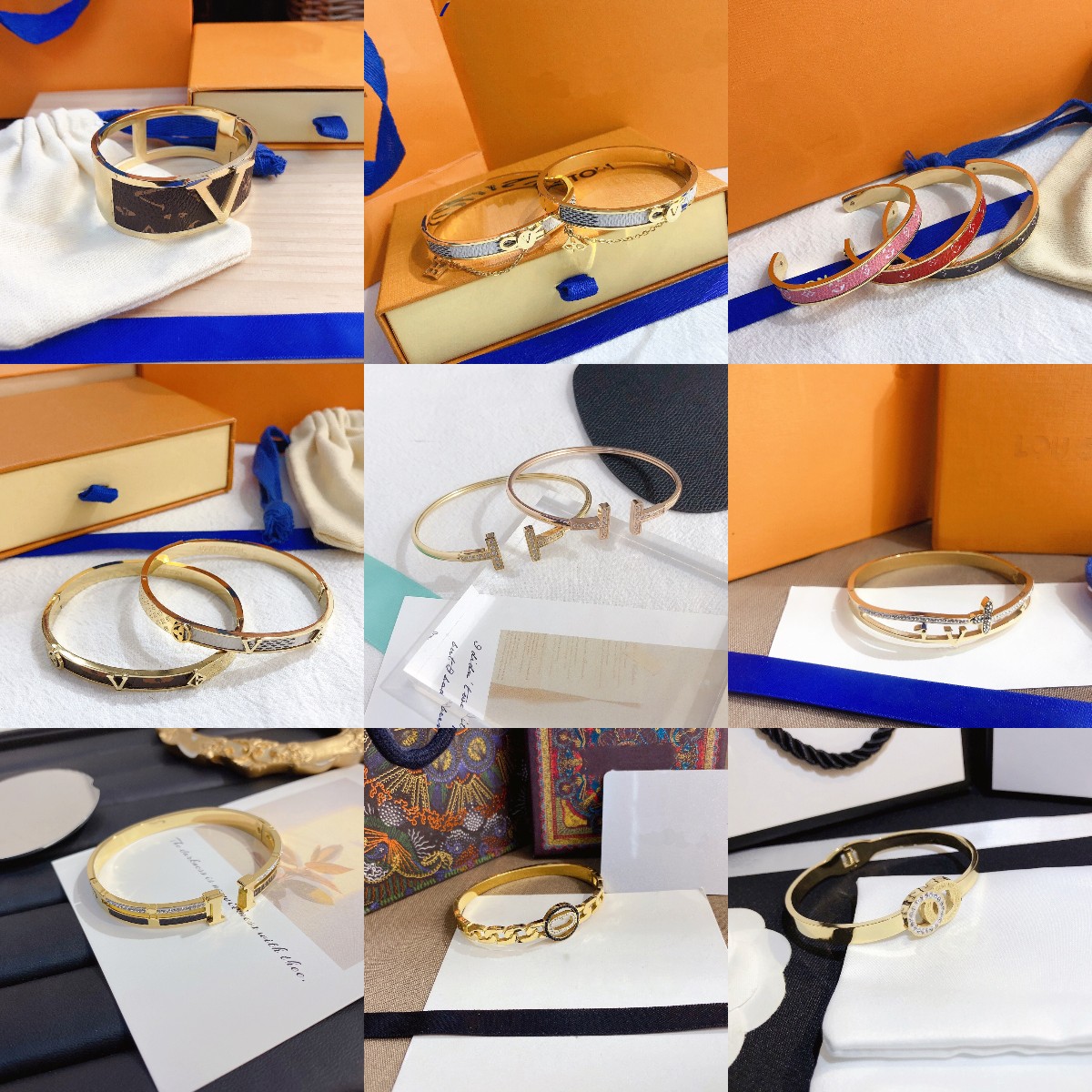 Luxury Brand Bracelet Charm Classic New Popular Bangle Bracelet Exquisite Female Design High end Jewelry Accessories Selected Couple Gift Friend Family Birthday
Luxury Brand Bracelet Charm Classic New Popular Bangle Bracelet Exquisite Female Design High end Jewelry Accessories Selected Couple Gift Friend Family Birthday