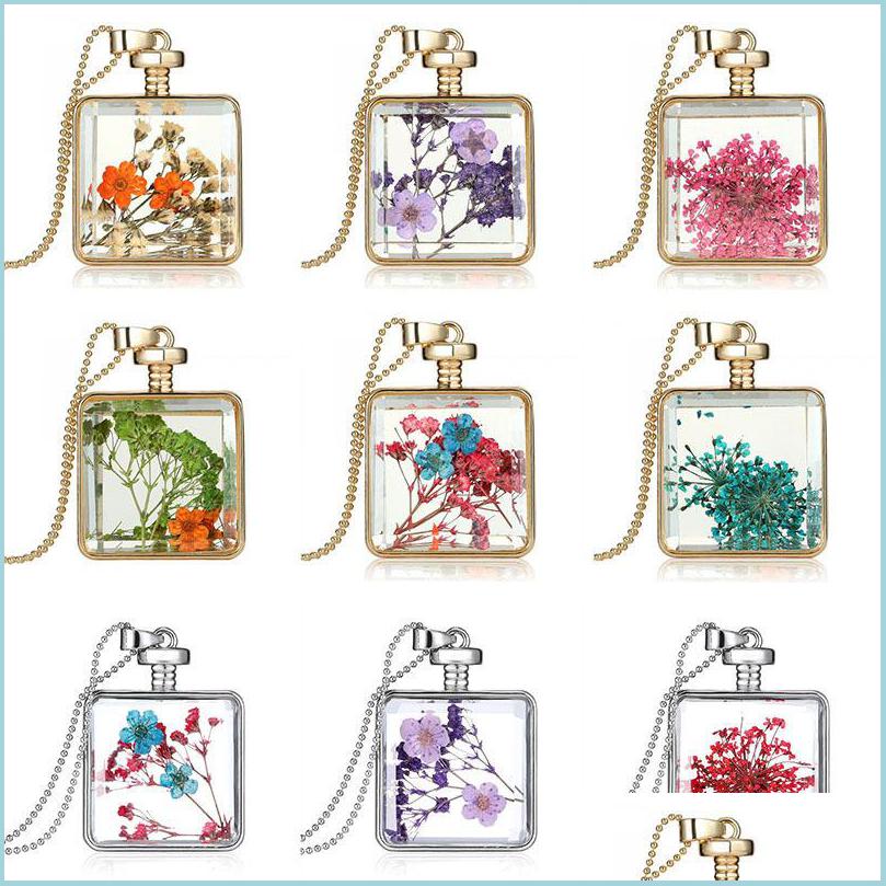 Pendant Necklaces Natural Plant Real Dried Flower Necklaces Drifting Bottle Pendants Glass Ball Pendant Necklace Sweater Chain For W Dhbit
Pendant Necklaces Natural Plant Real Dried Flower Necklaces Drifting Bottle Pendants Glass Ball Pendant Necklace Sweater Chain For W Dhbit